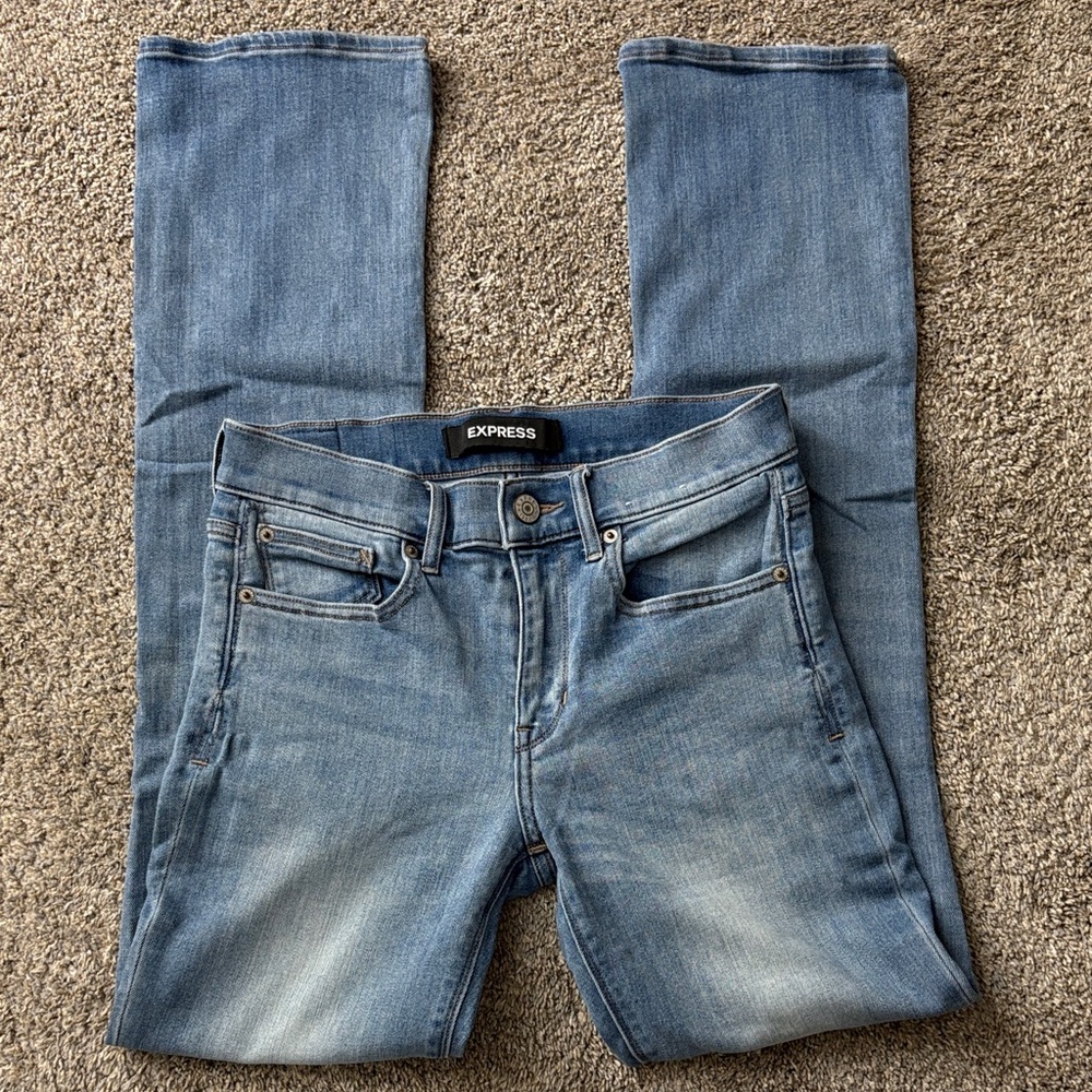 Express - Women's Light Boot Cut Jeans